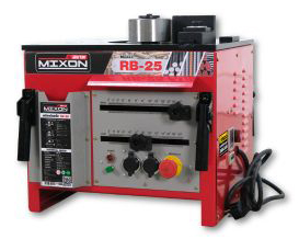 เครื่องดัดเหล็ก, แท่นดัดเหล็ก, เครื่องดัดเหล็กเส้น, เครื่องดัดเหล็กข้ออ้อย, เครื่องดัดเหล็ก 25 มม., เครื่องดัดเหล็กเส้น 25 มม., เครื่องดัดเหล็ก Mixon, เครื่องดัดเหล็กเส้น Mixon